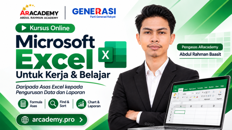 Microsoft Excel Untuk Kerja & Belajar